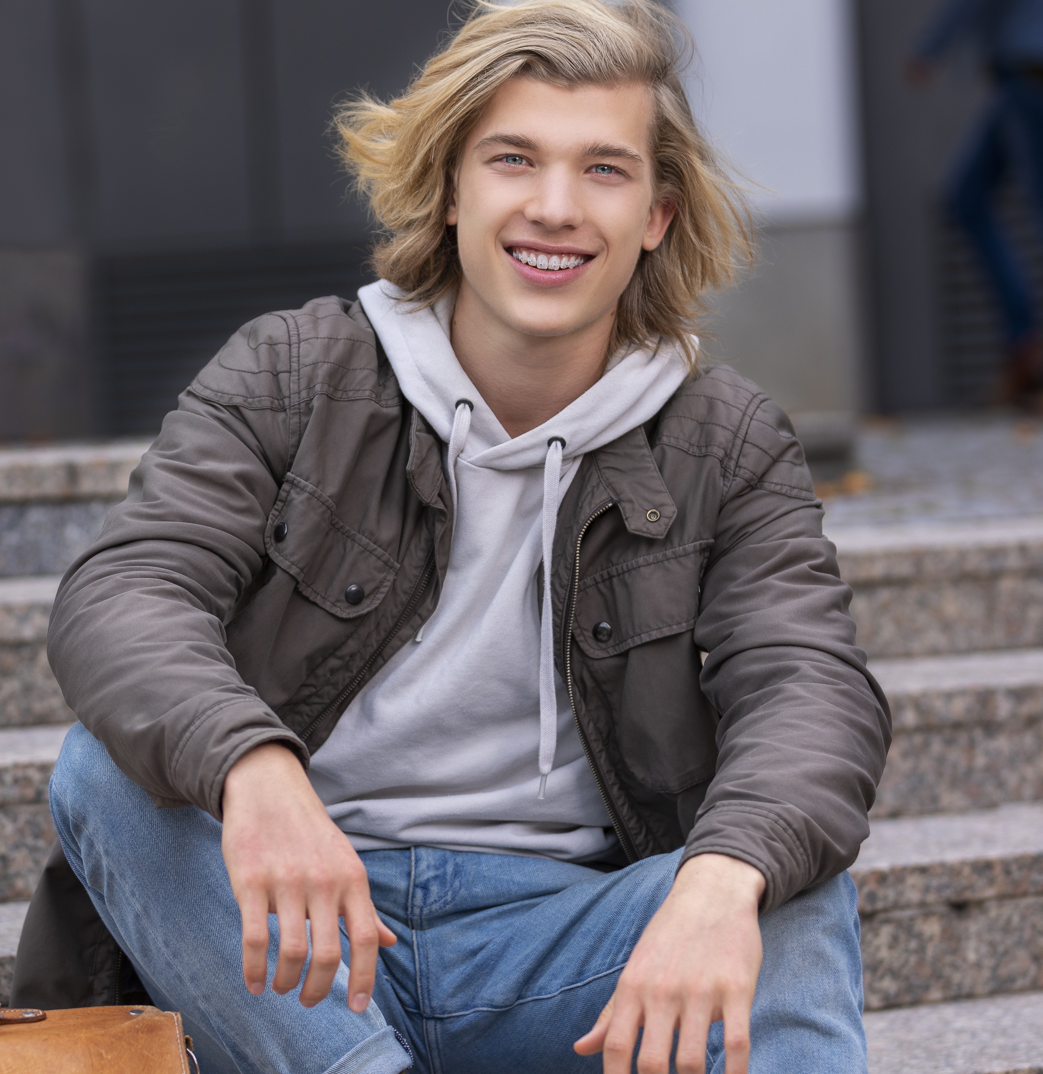 Woman patient at dentist